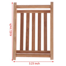 Load image into Gallery viewer, Natural Wooden Bamboo Soap Dish Wooden Soap Tray Holder Storage Soap Rack Plate Box Container For Bath Shower Plate Bathroom