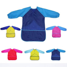 Load image into Gallery viewer, Art Aprons Learning Education Interesting Toys Waterproof Painting Apron Portable Birthday Gift Kids Children Smock Long Sleeve
