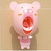Load image into Gallery viewer, Practical Strong Suction Sucker Funny Cartoon Bathroom Household Toothbrush Holder Kids Children Automatic Toothpaste Dispenser
