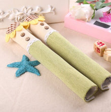 Load image into Gallery viewer, 1 Pair Cotton Refrigerator Handle Cover Practical Doorknob Door Handle Cover Double-door Fridge Gloves Kitchen Tools
